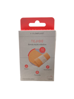 Flowplast Banda Tejido Elastico Banda 10 X 6 Cm. 10 U