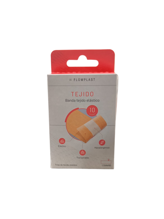 Flowplast Banda Tejido Elastico Banda 10 X 6 Cm. 10 U