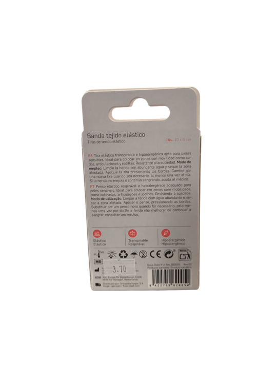 Flowplast Band Elastic Fabric Band 10 x 6 cm. 10U