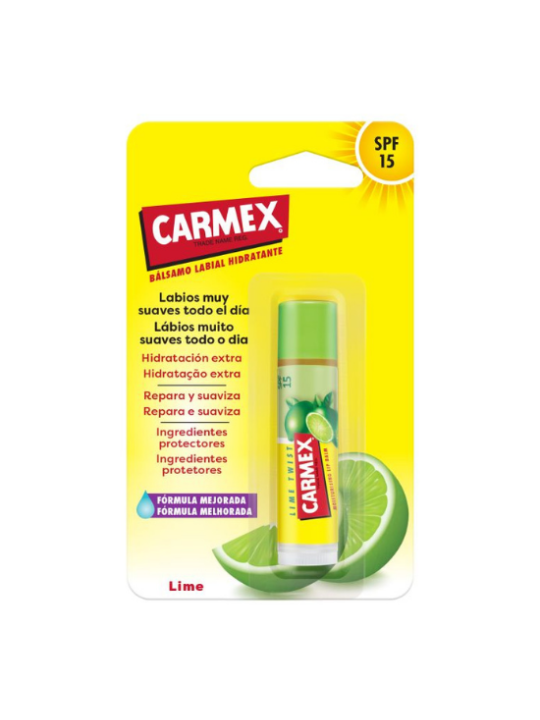 Carmex lima barra spf 15