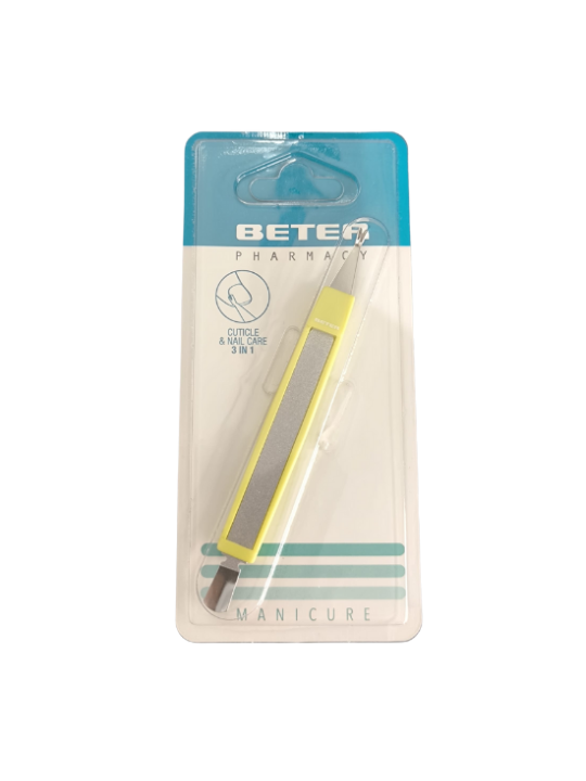 Triple-Use Cuticle Clippers