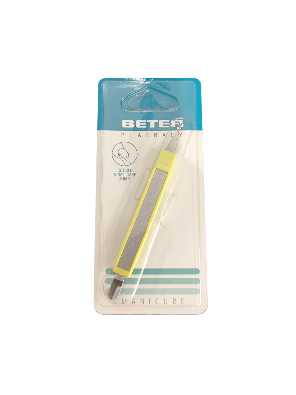 Triple-Use Cuticle Clippers