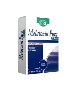 melatonina pura 1,9mg 30microtabletas