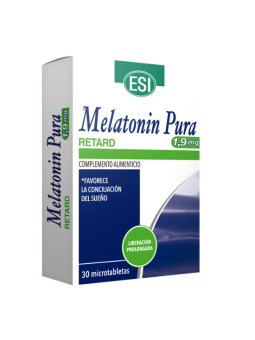 Melatonina pura retard 1,9mg 30microtabletas