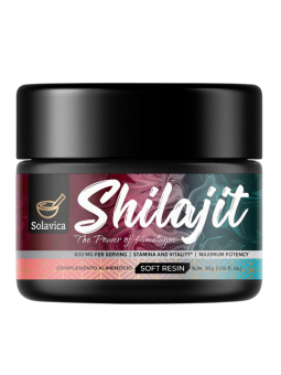 Resina Shilajit Solavica | Saludable Medic