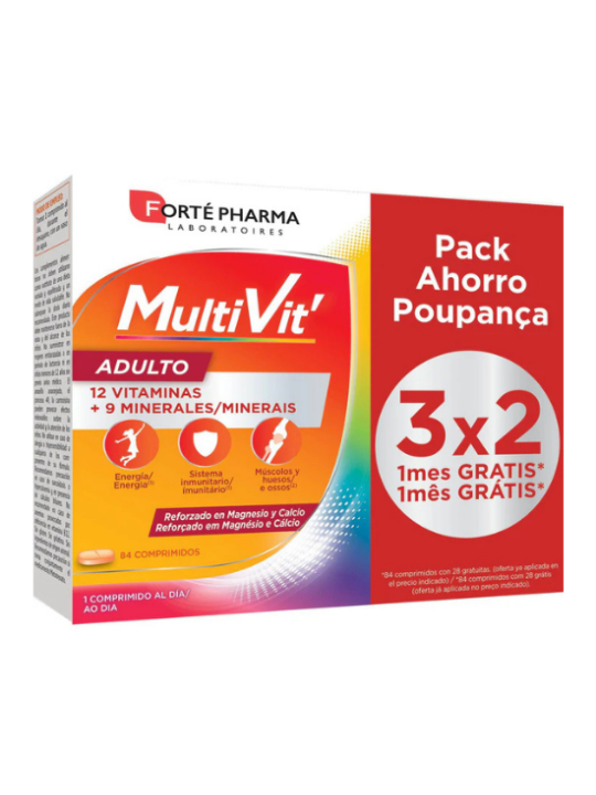 Multivitaminas 84 comprimidos