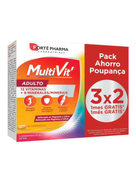Multivitaminas 84 comprimidos