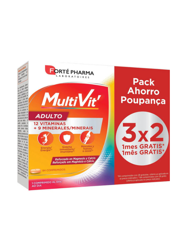 Multivitaminas 84 comprimidos