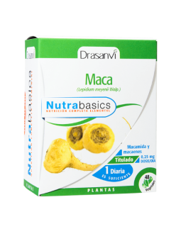 Maca 48 cápsulas Nutrabasics