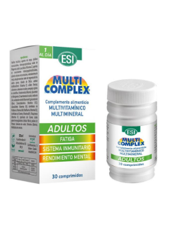 Multivitamínico MULTICOMPLEX ADULTOS 30 tabletas