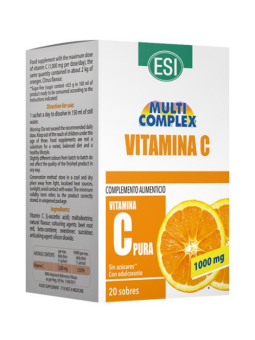 VITAMINA C 1.000MG POLVO 20 SOBRES