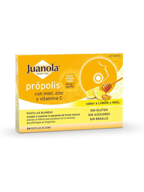 pastilla juanola propolis limon