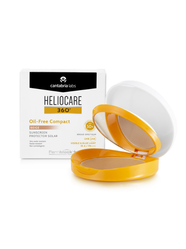 compact oil free beige