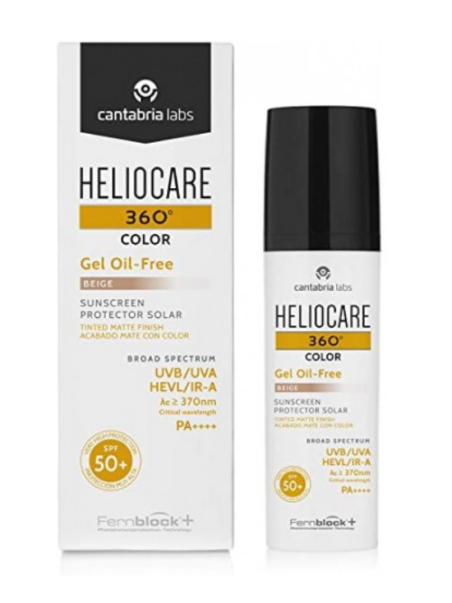 Heliocare Gel Oil color beige 360