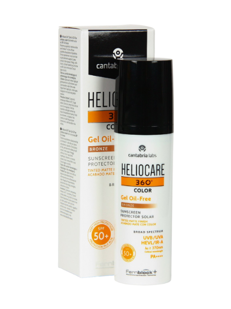 Heliocare Gel Oil color bronze 360