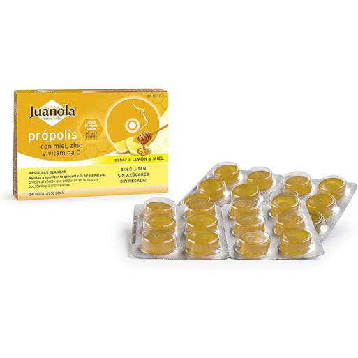 pastilla juanola propolis limon