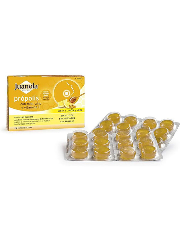pastilla juanola propolis limon