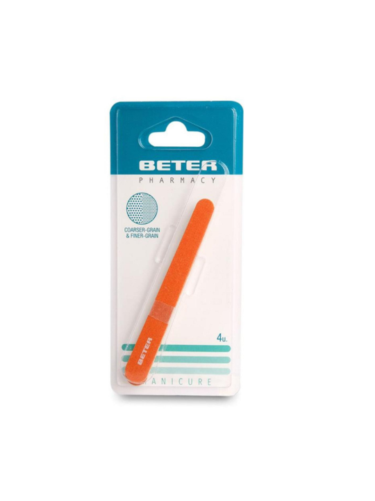 4 corundum nail files Beter