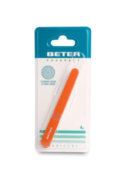 4 corundum nail files Beter