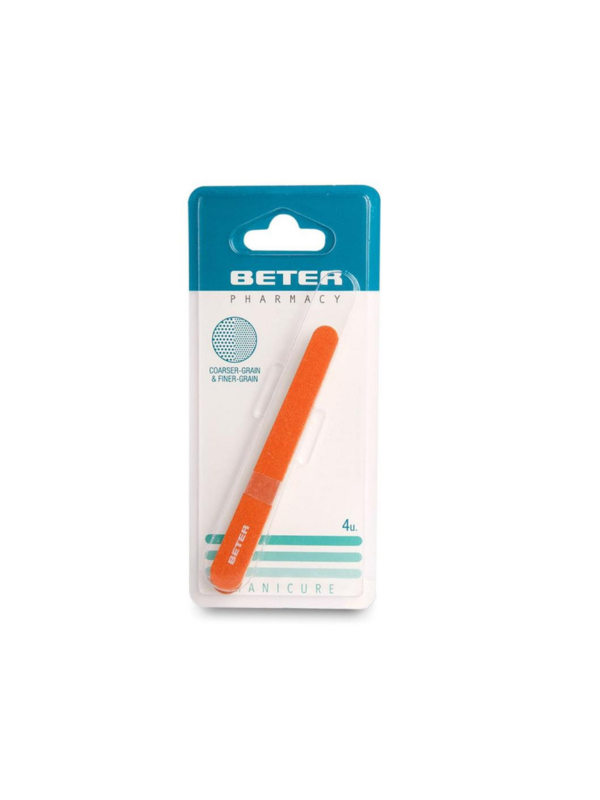4 corundum nail files Beter
