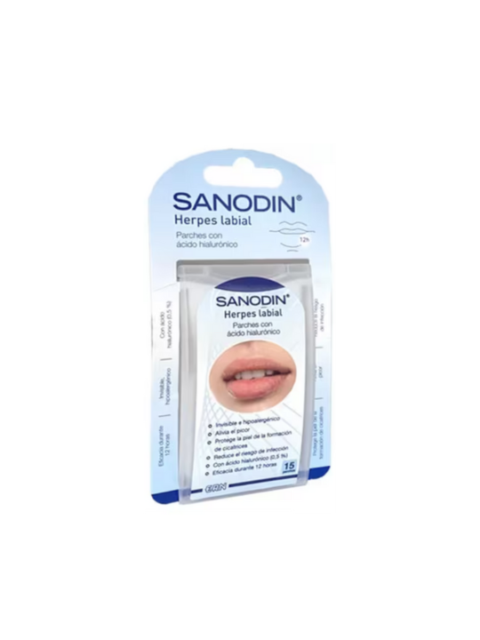 sanodin parche herpes