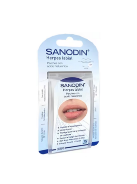 sanodin parche herpes