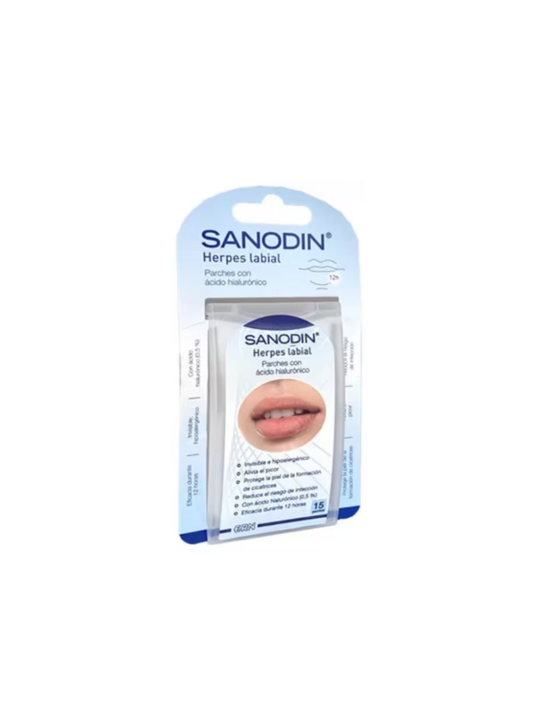 sanodin parche herpes