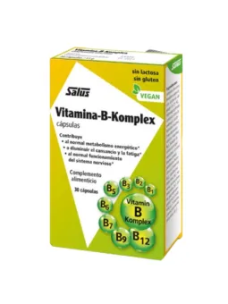 Vitamina B Komplex Salus 30 Cápsulas | Saludable Medic