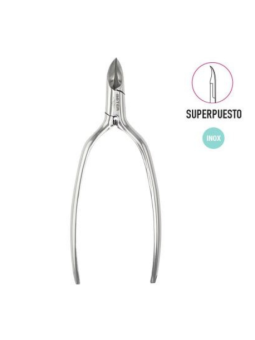 Alicate manicura uñas cromado superpuesto